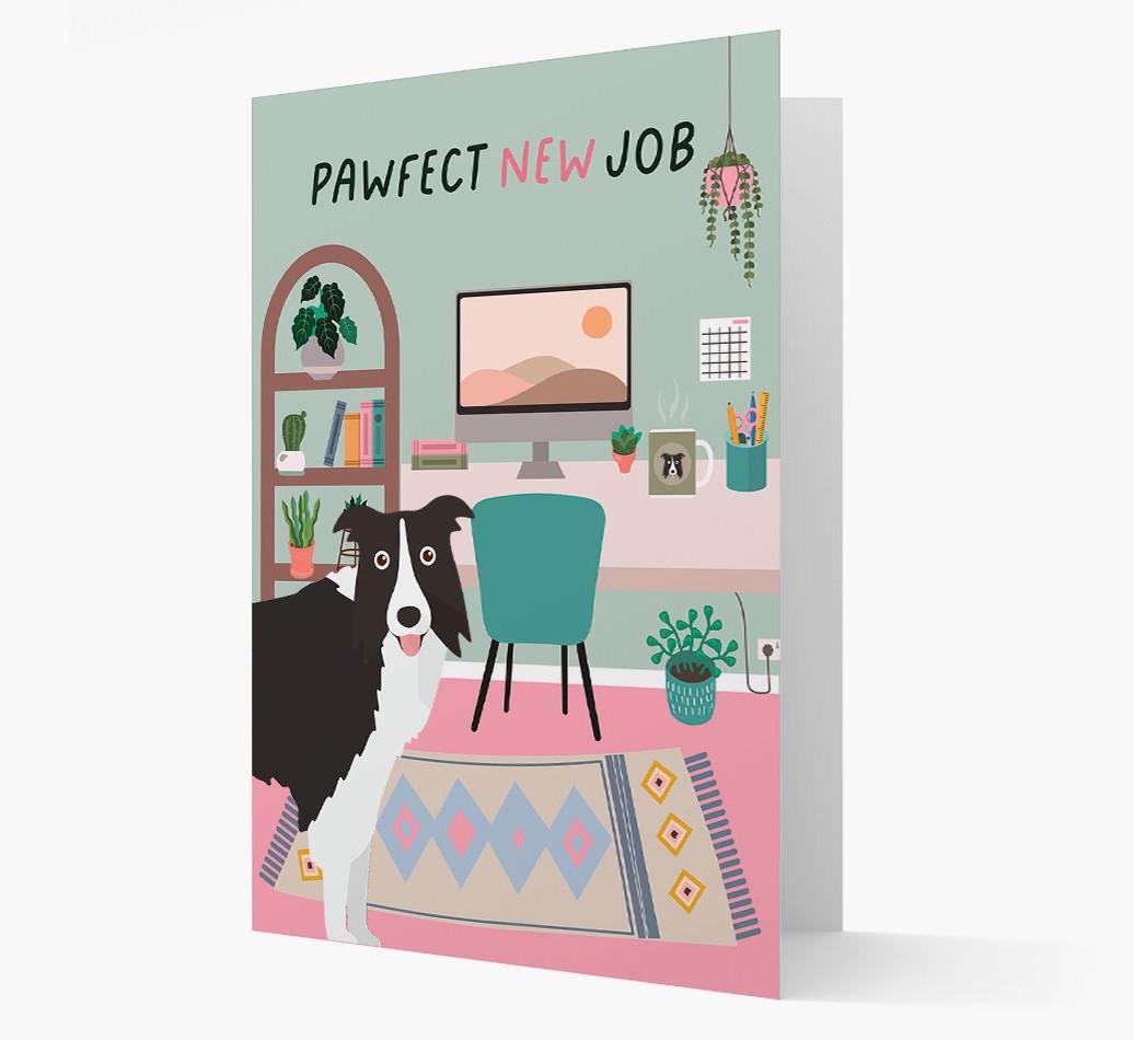 Pawfect New Job: Personalized {breedFullName} Card