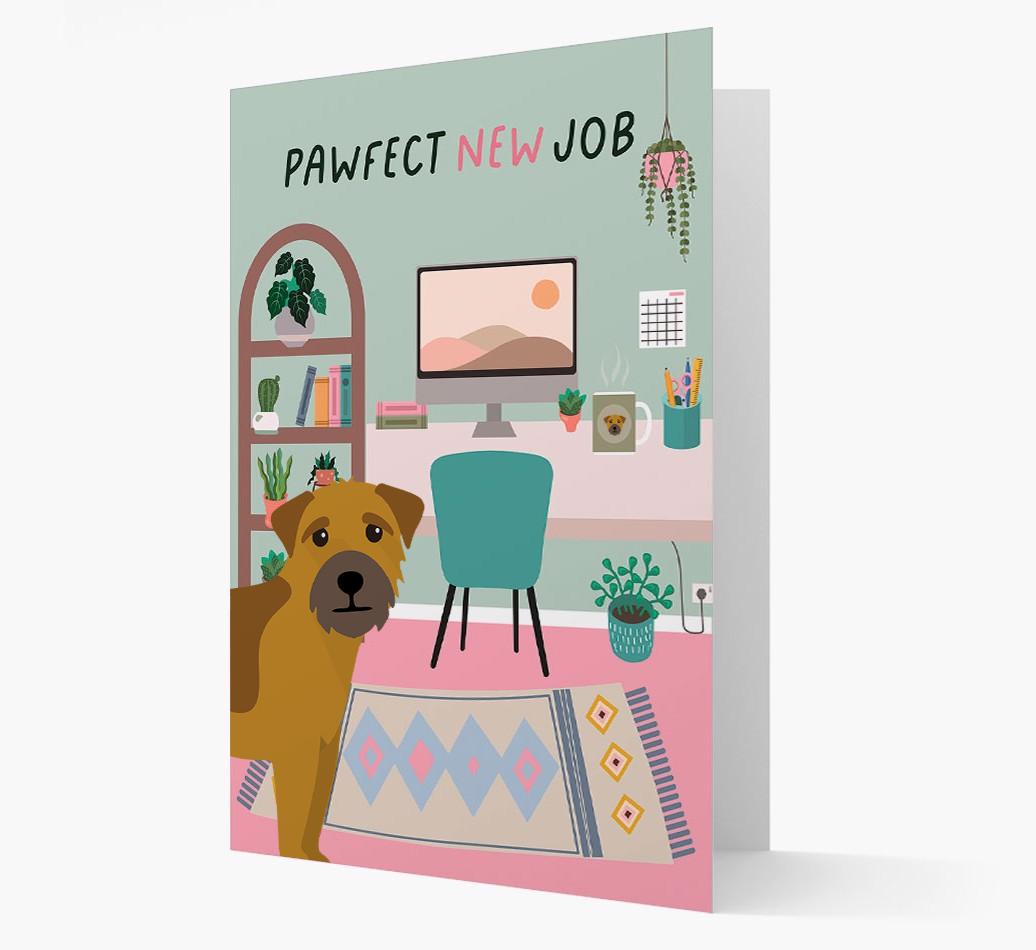 Pawfect New Job: Personalized {breedFullName} Card