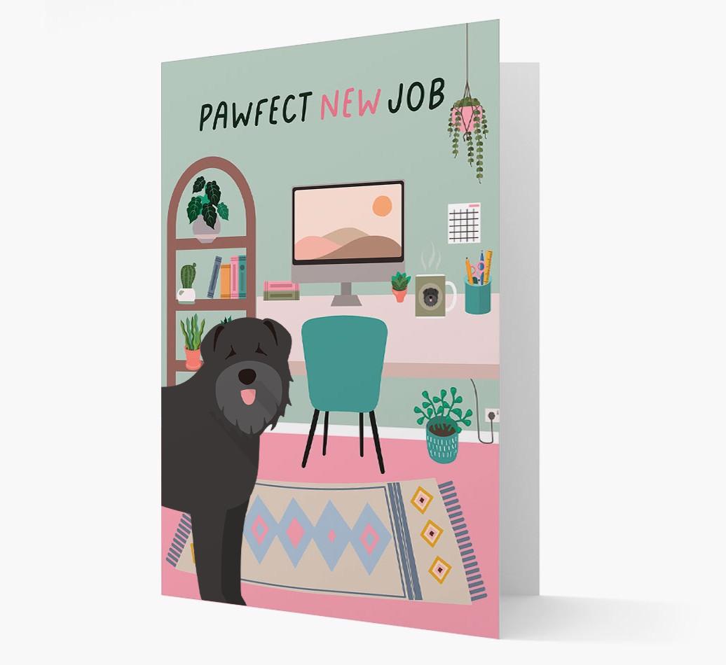 Pawfect New Job: Personalized {breedFullName} Card
