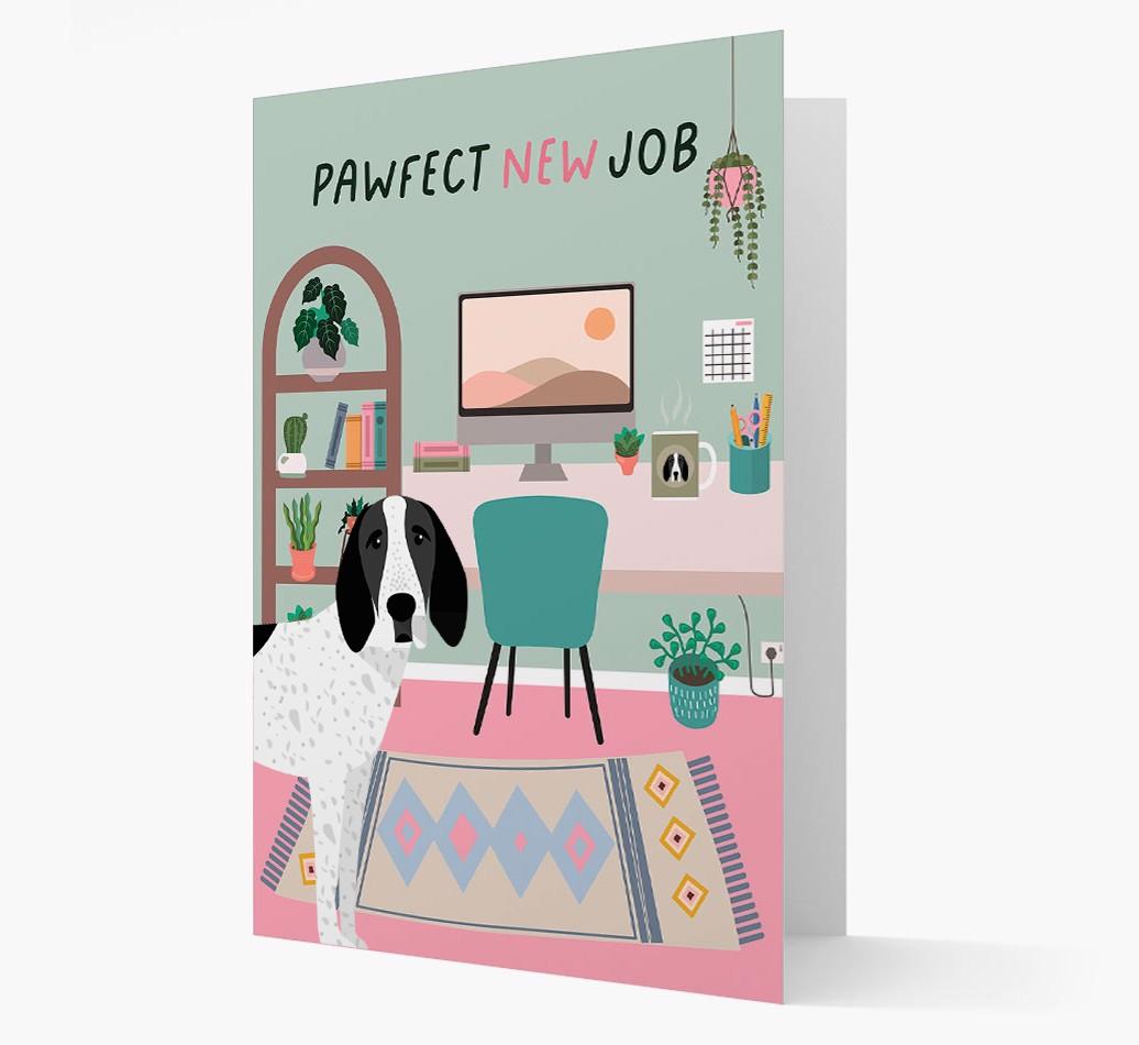 Pawfect New Job: Personalized {breedFullName} Card