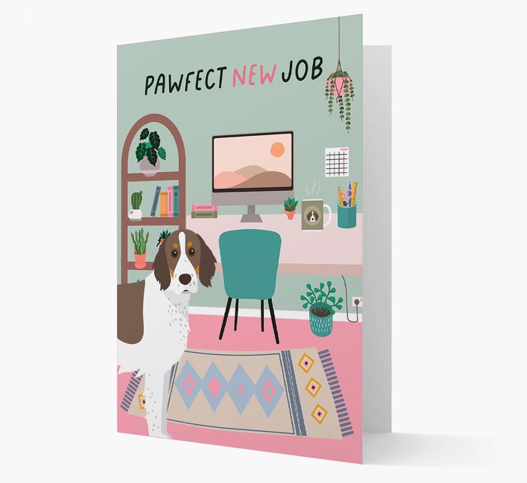 Pawfect New Job: Personalized {breedFullName} Card