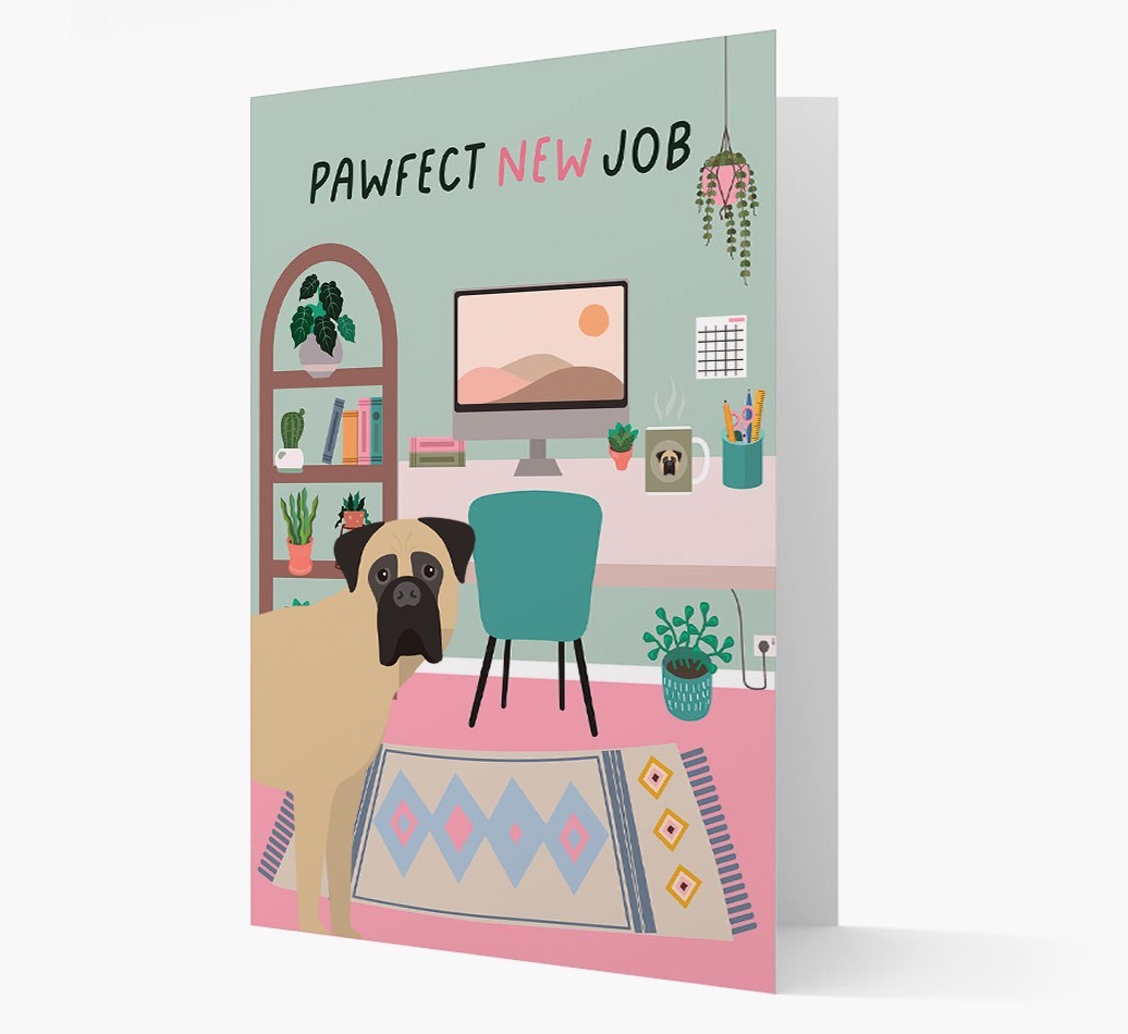 Pawfect New Job: Personalized {breedFullName} Card