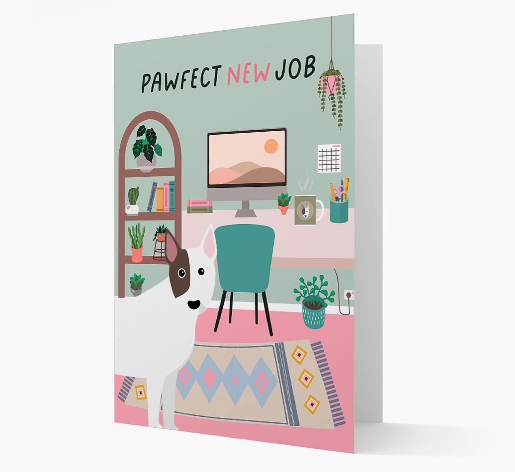 Pawfect New Job: Personalized {breedFullName} Card