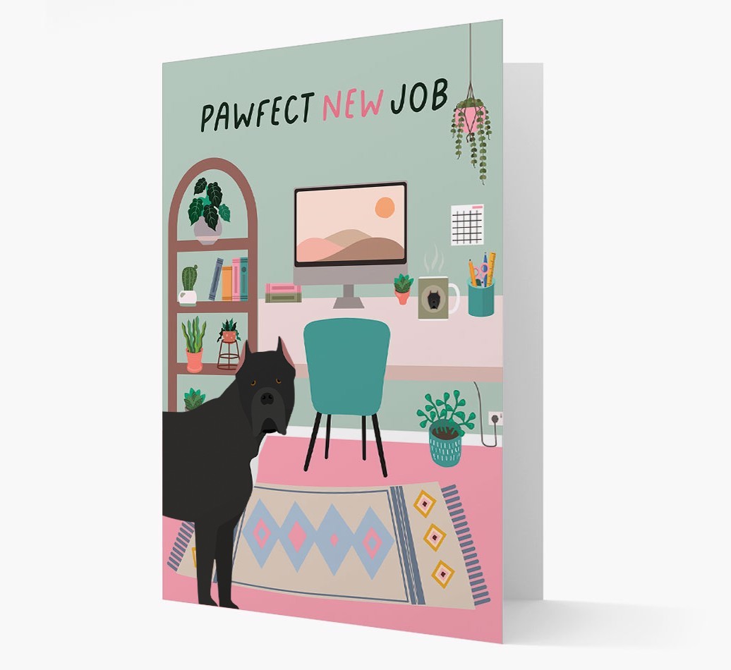 Pawfect New Job: Personalized {breedFullName} Card