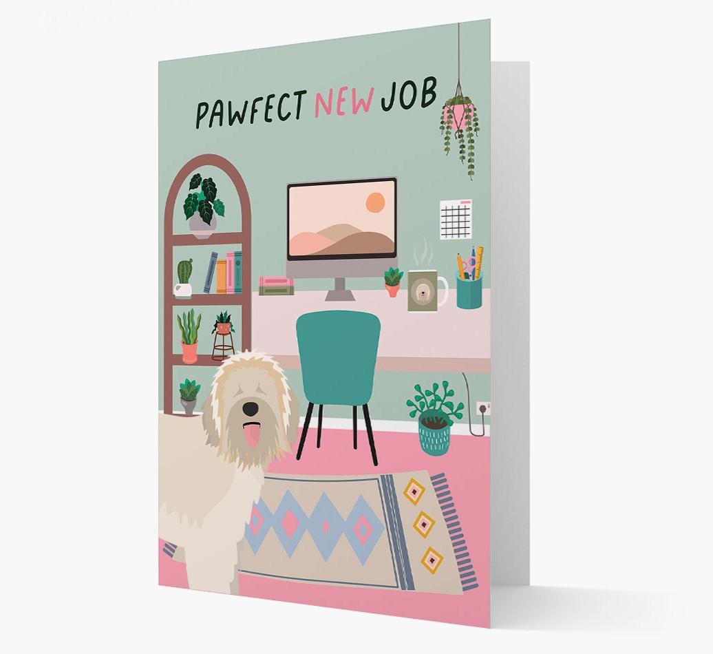 Pawfect New Job: Personalized {breedFullName} Card