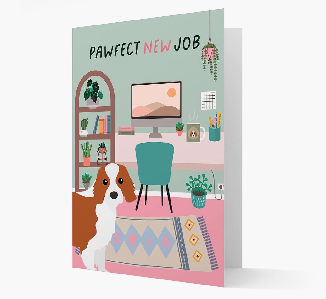 Pawfect New Job: Personalized {breedFullName} Card