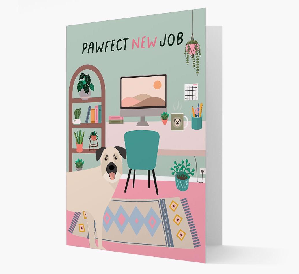 Pawfect New Job: Personalized {breedFullName} Card