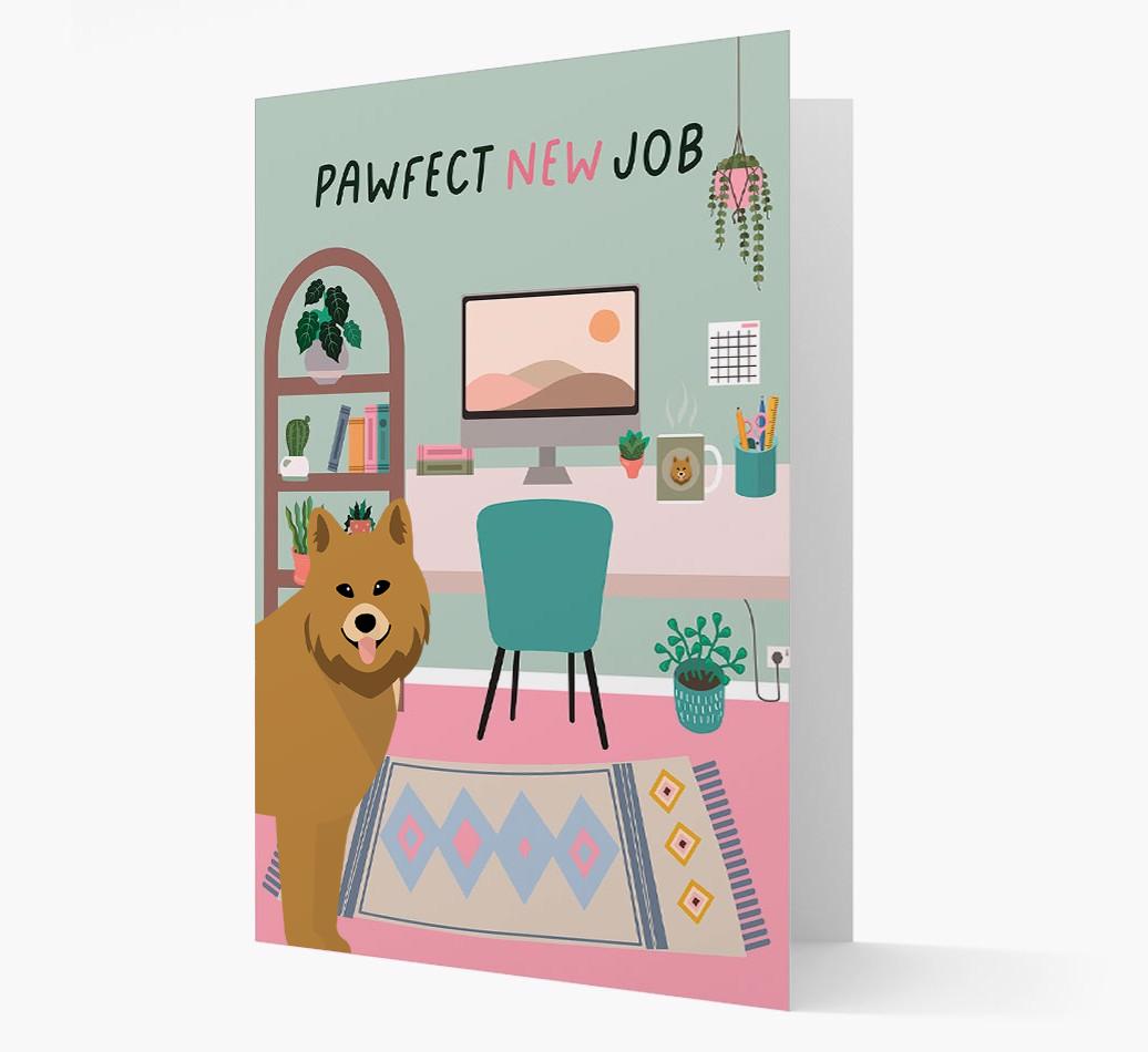 Pawfect New Job: Personalized {breedFullName} Card