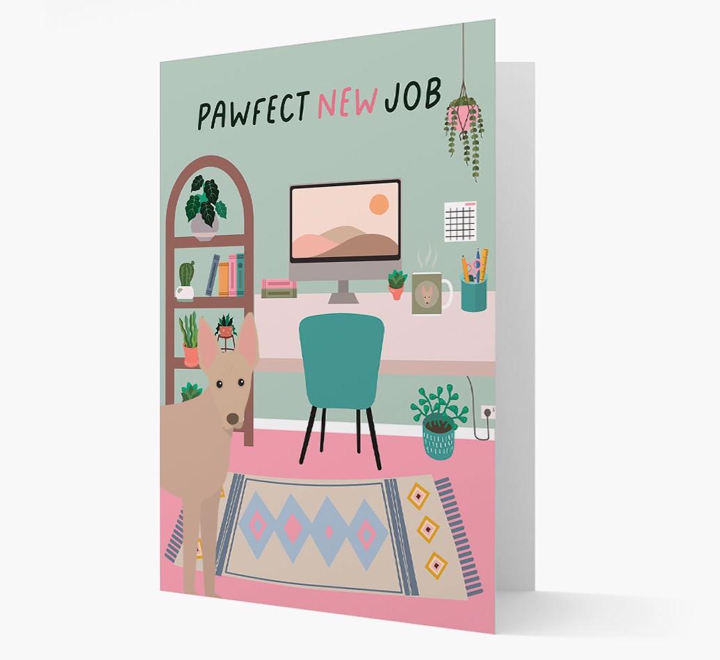Pawfect New Job: Personalized {breedFullName} Card