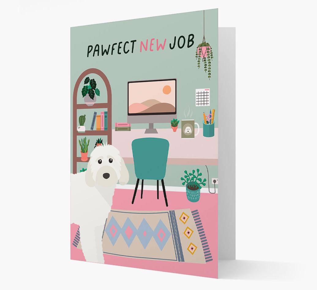 Pawfect New Job: Personalized {breedFullName} Card