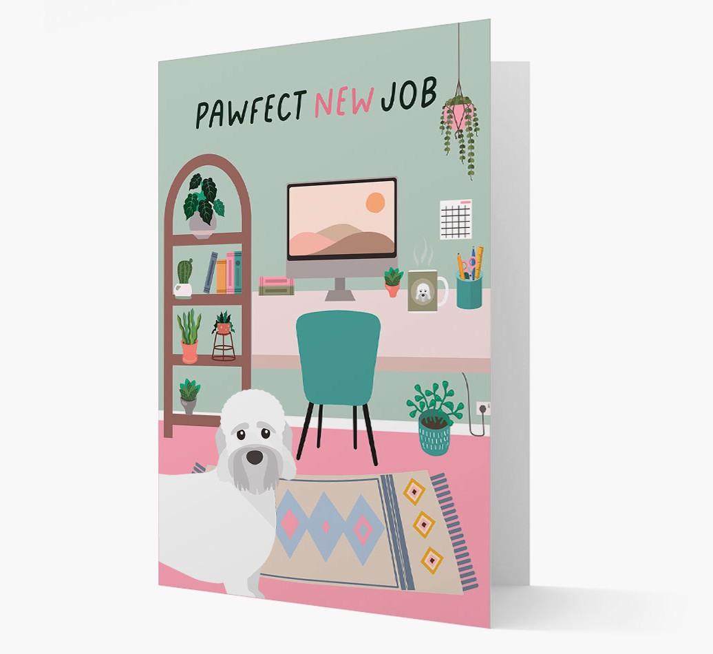 Pawfect New Job: Personalized {breedFullName} Card