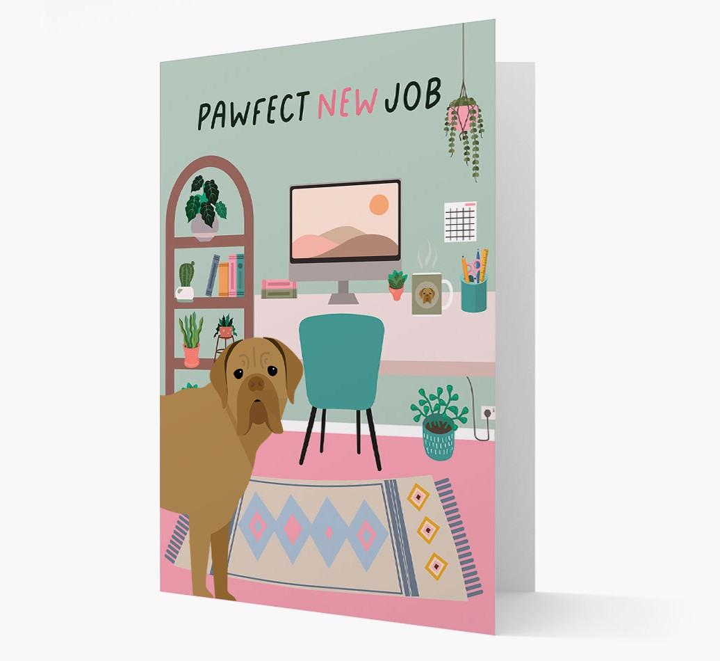 Pawfect New Job: Personalized {breedFullName} Card