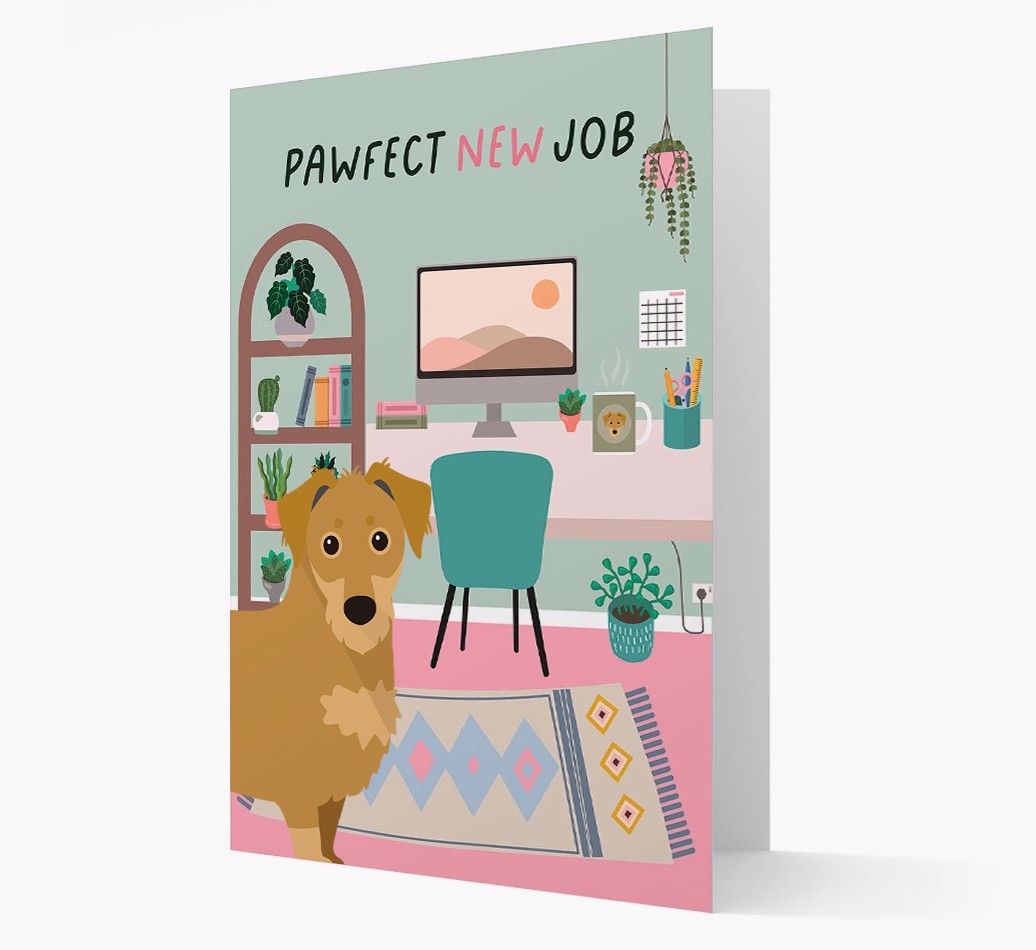 Pawfect New Job: Personalized {breedFullName} Card