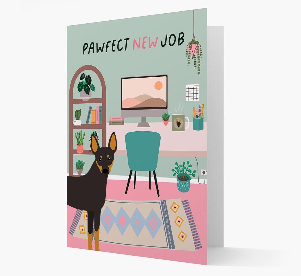 Pawfect New Job: Personalized {breedFullName} Card