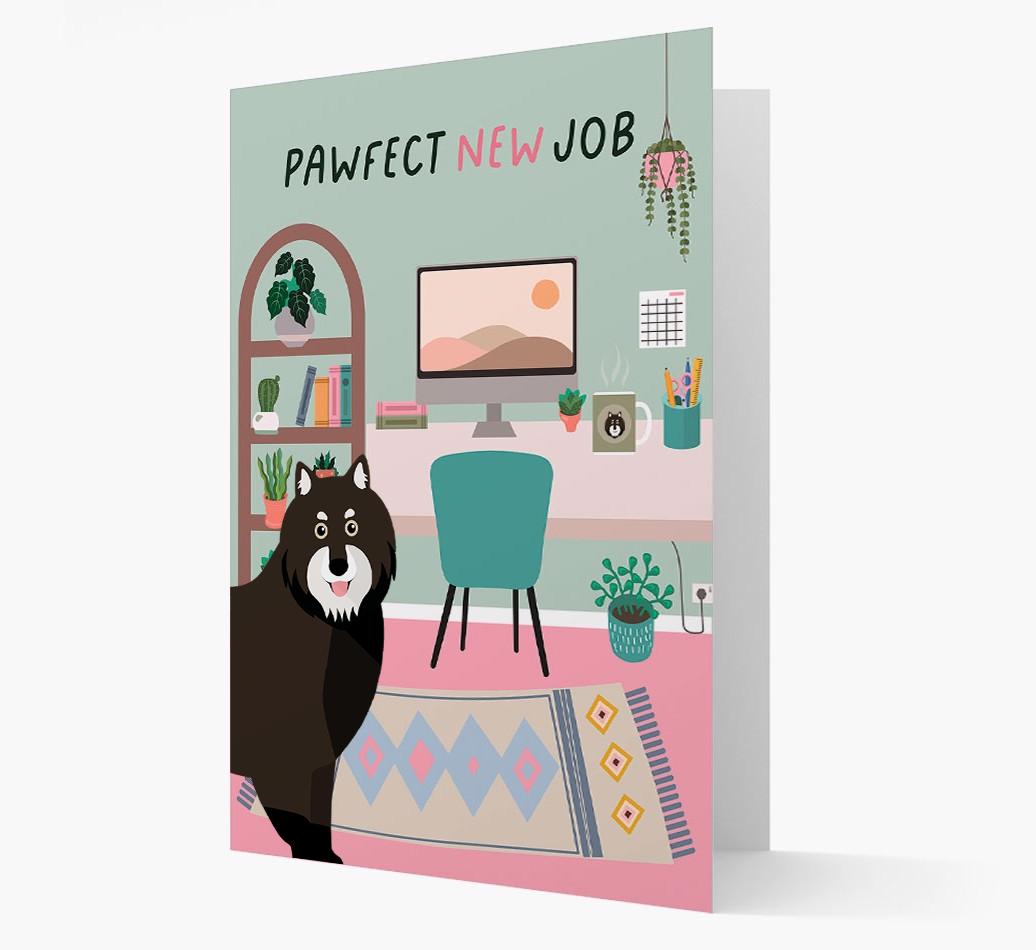 Pawfect New Job: Personalized {breedFullName} Card