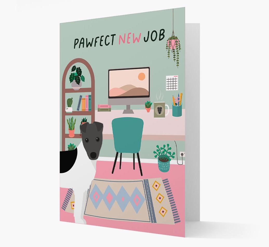 Pawfect New Job: Personalized {breedFullName} Card