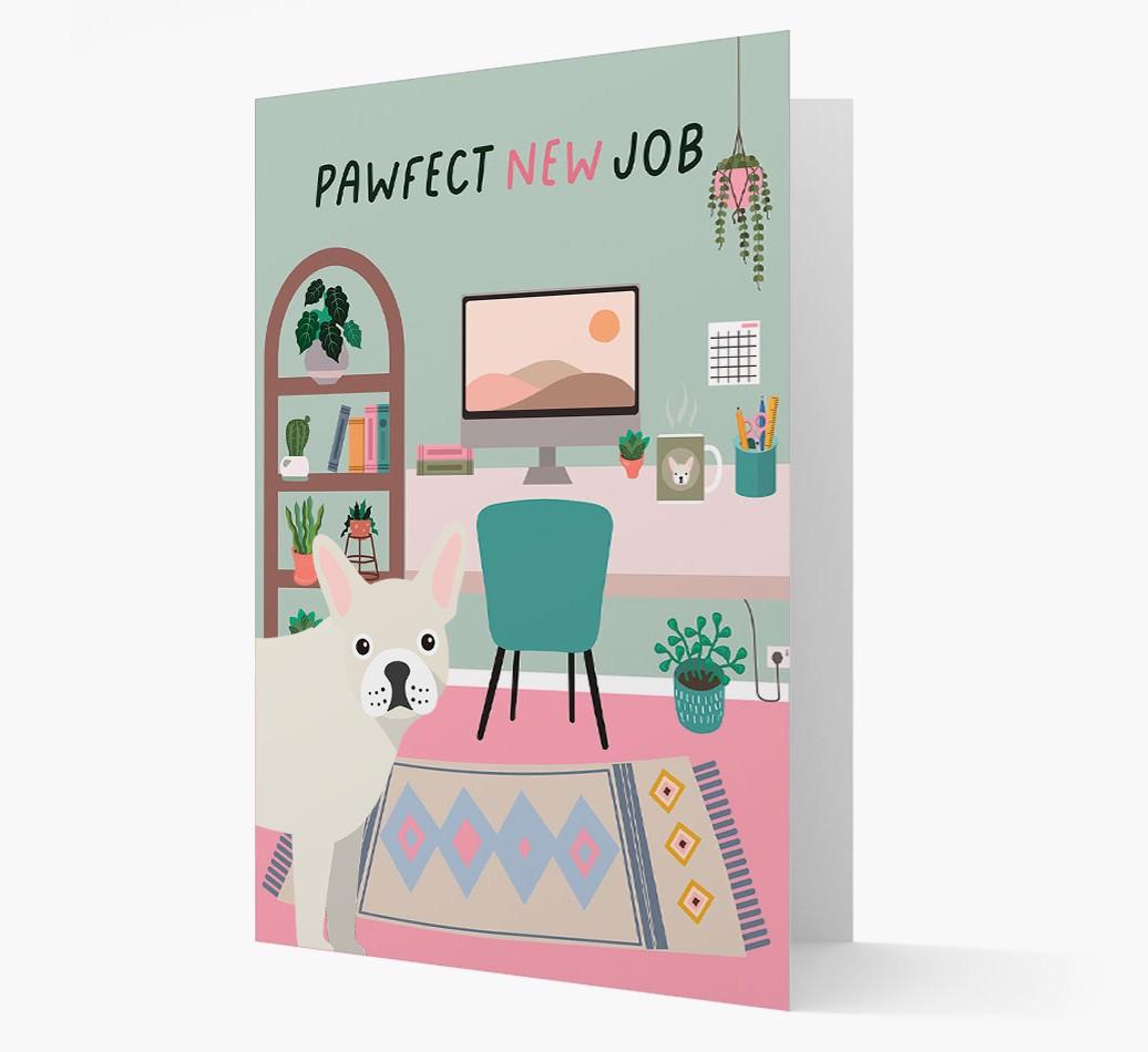 Pawfect New Job: Personalized {breedFullName} Card