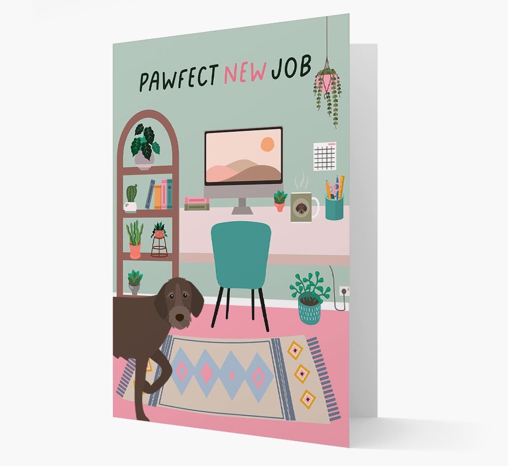 Pawfect New Job: Personalized {breedFullName} Card