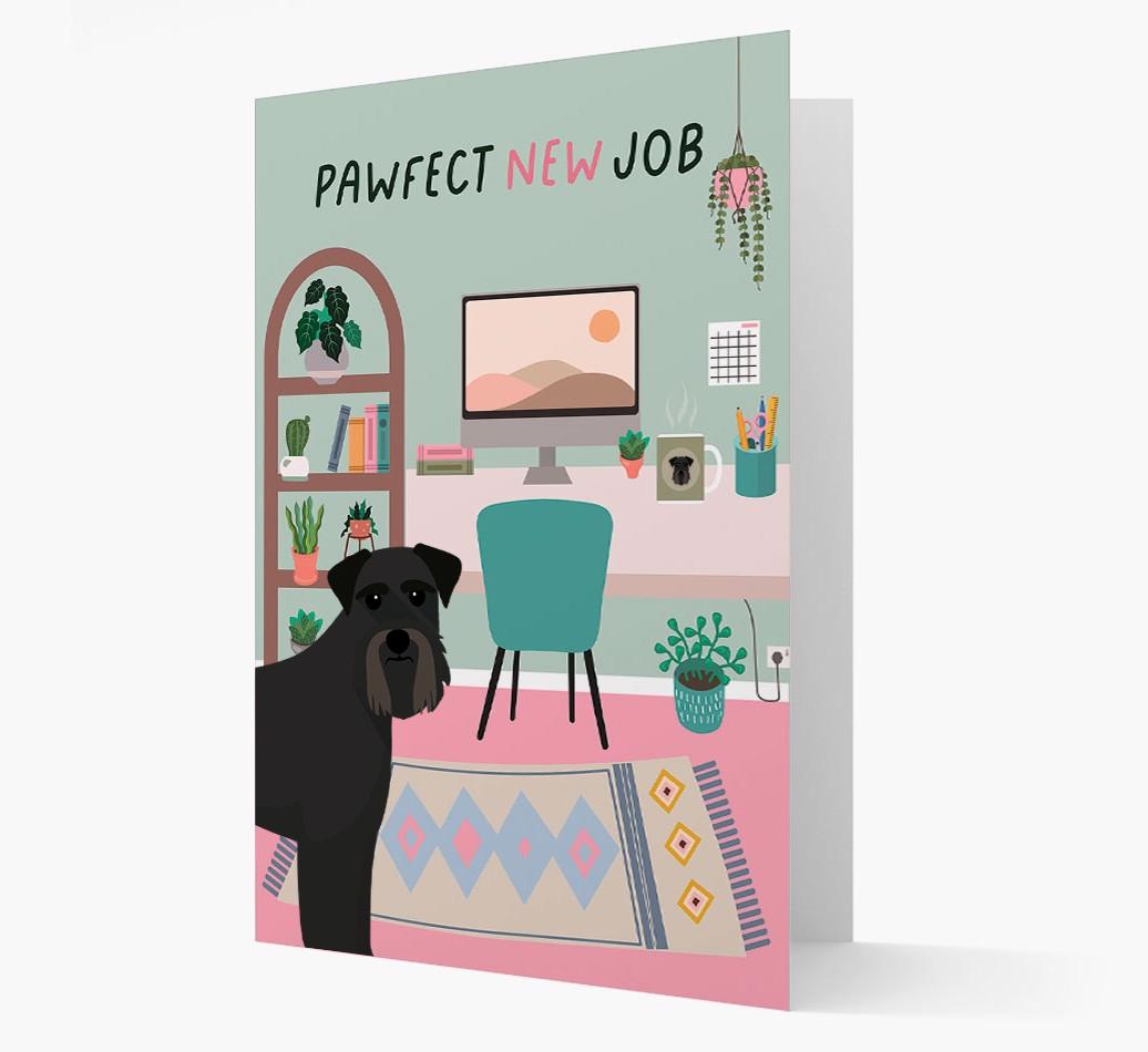 Pawfect New Job: Personalized {breedFullName} Card