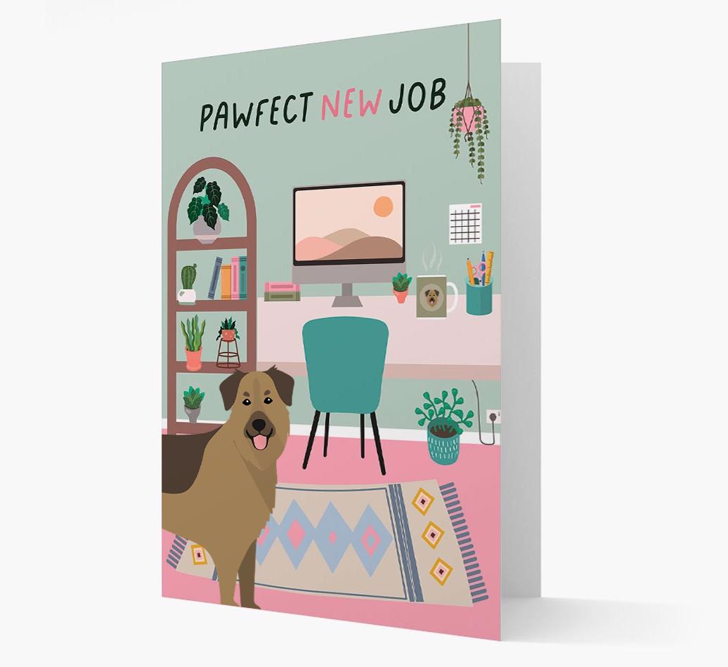 Pawfect New Job: Personalized {breedFullName} Card
