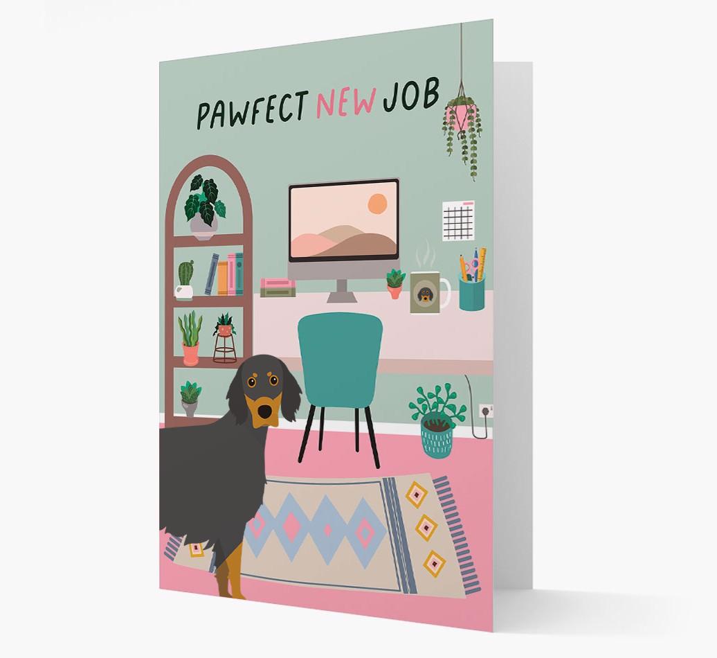 Pawfect New Job: Personalized {breedFullName} Card