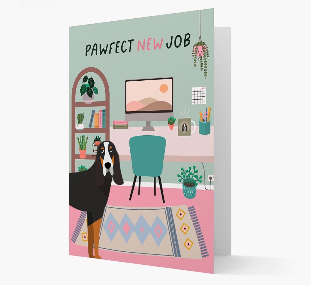 Pawfect New Job: Personalized {breedFullName} Card