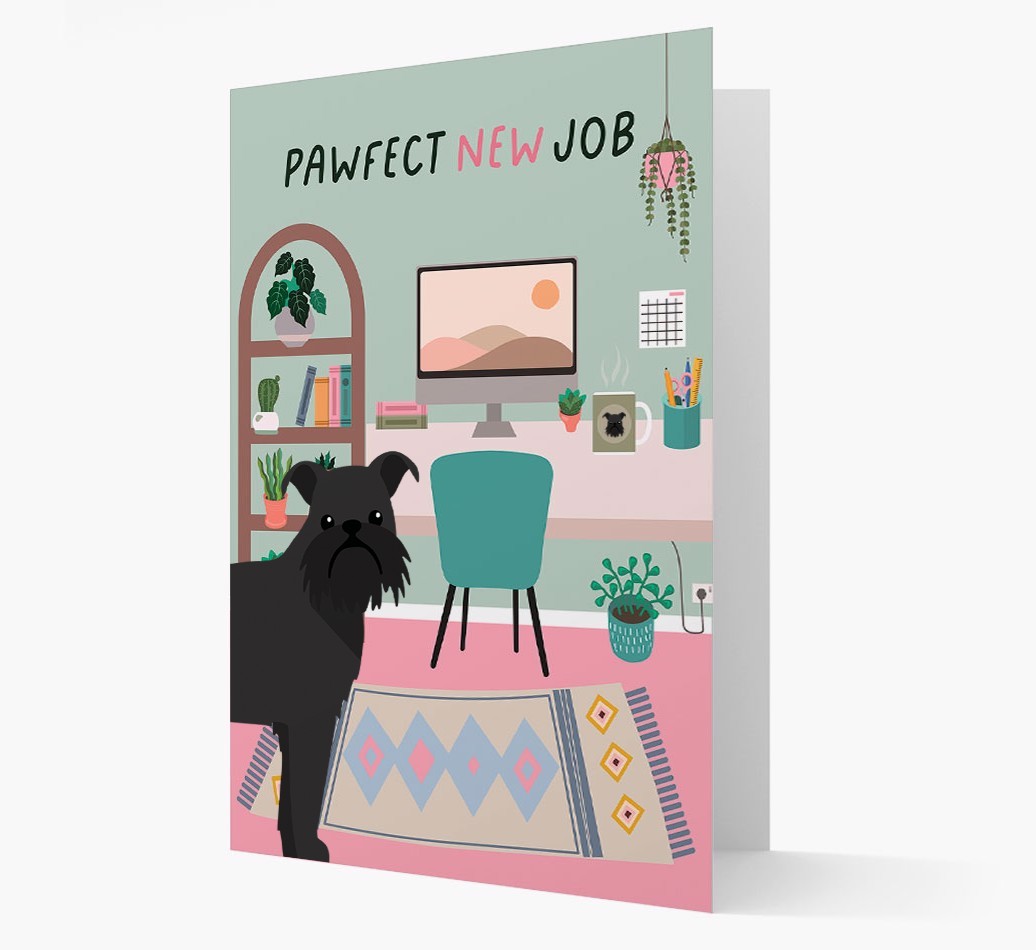 Pawfect New Job: Personalized {breedFullName} Card