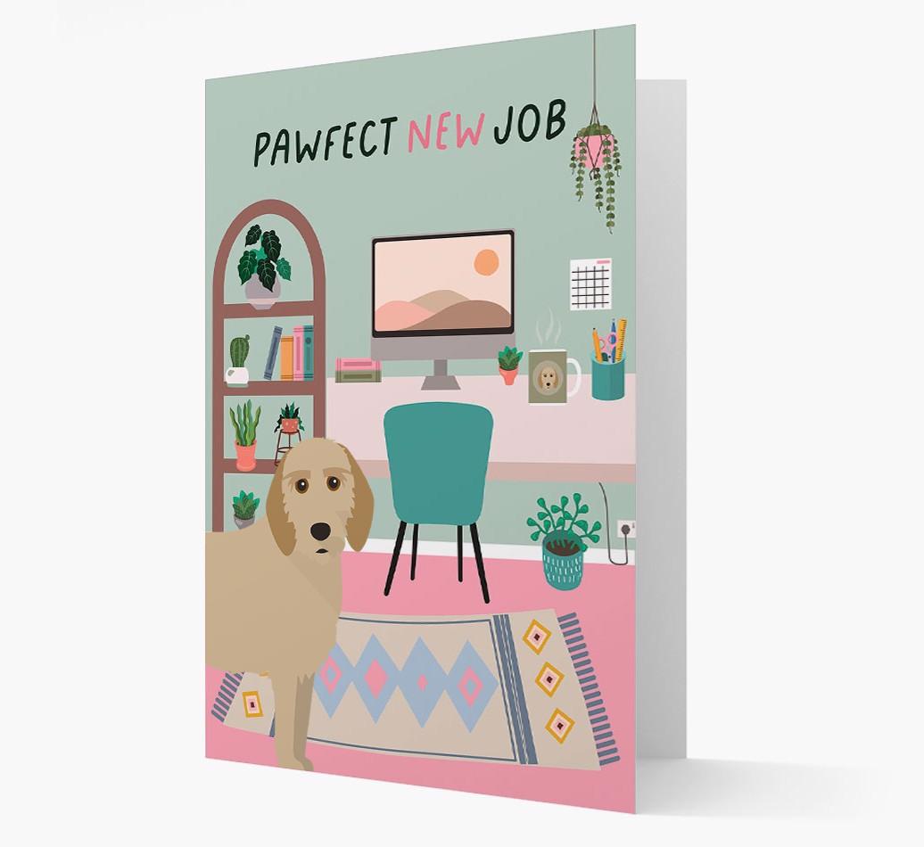 Pawfect New Job: Personalized {breedFullName} Card