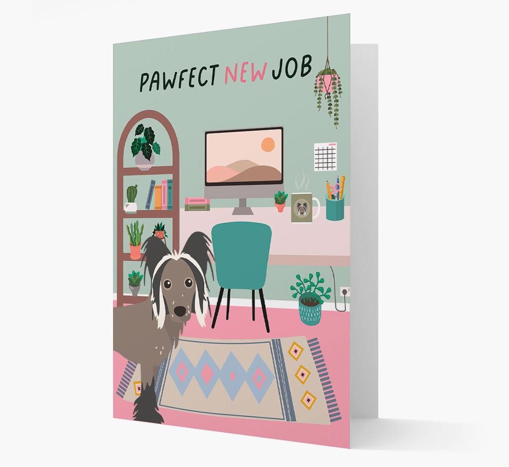 Pawfect New Job: Personalized {breedFullName} Card