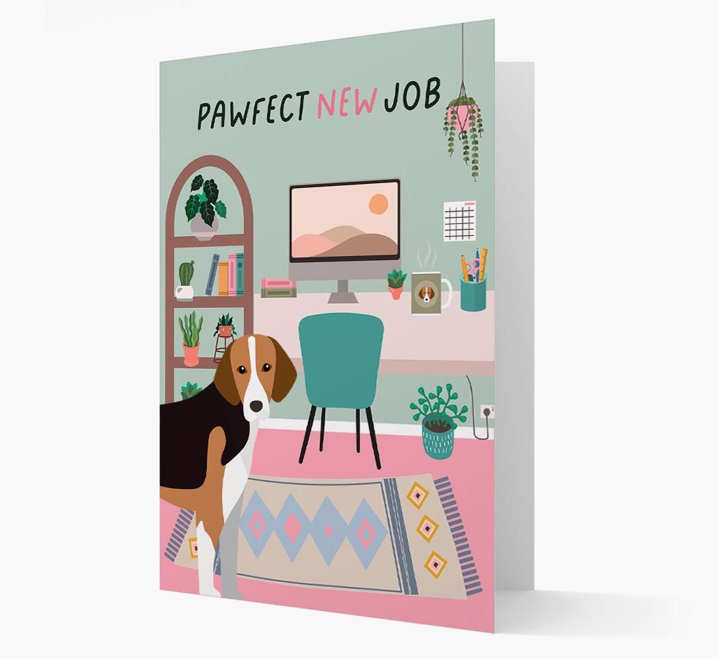 Pawfect New Job: Personalized {breedFullName} Card