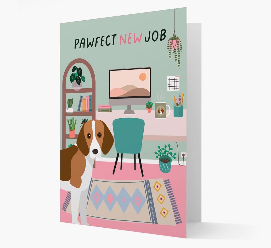 Pawfect New Job: Personalized {breedFullName} Card