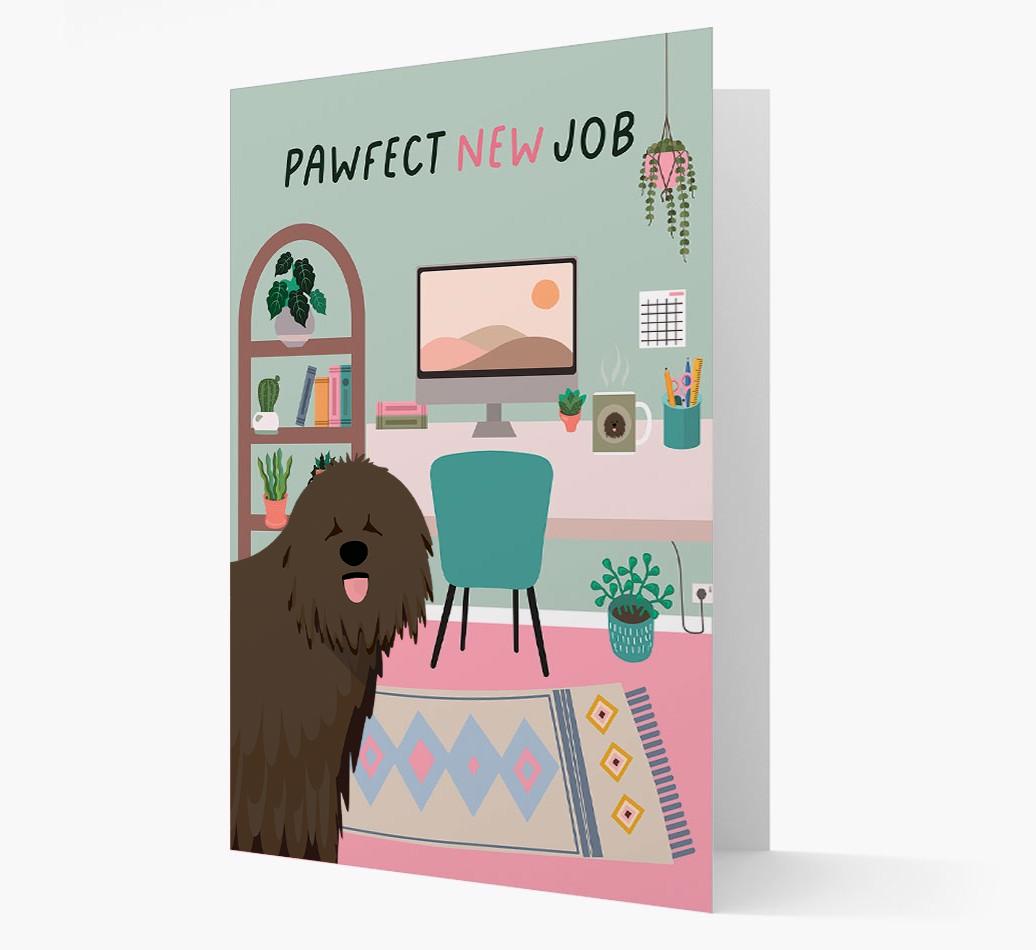 Pawfect New Job: Personalized {breedFullName} Card