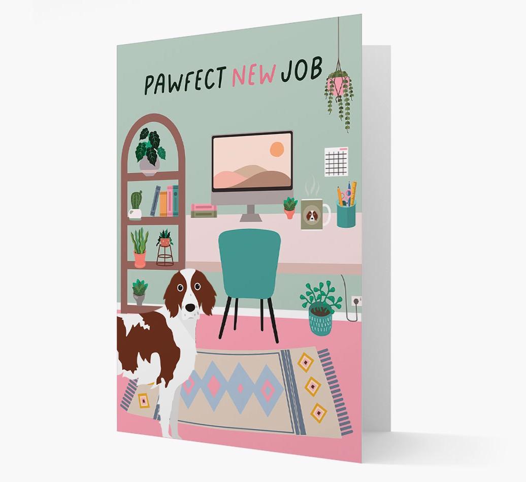 Pawfect New Job: Personalized {breedFullName} Card