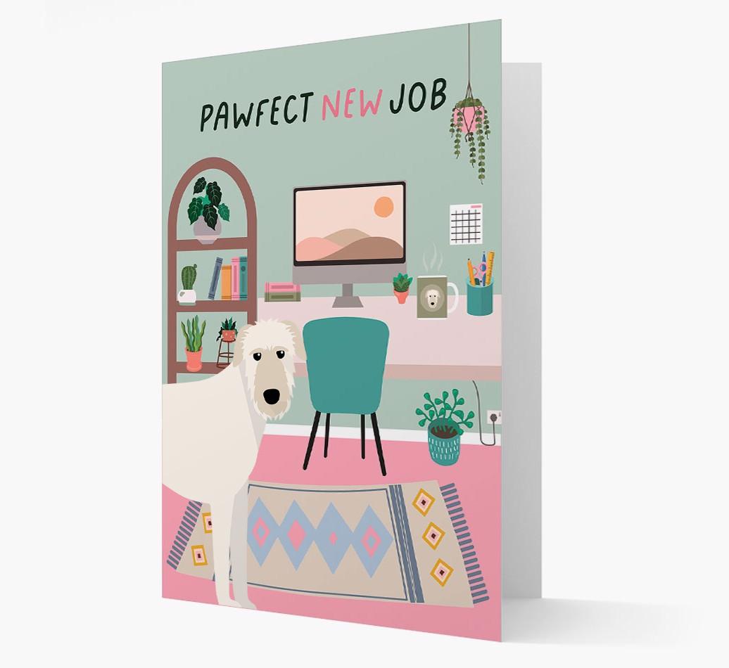 Pawfect New Job: Personalized {breedFullName} Card