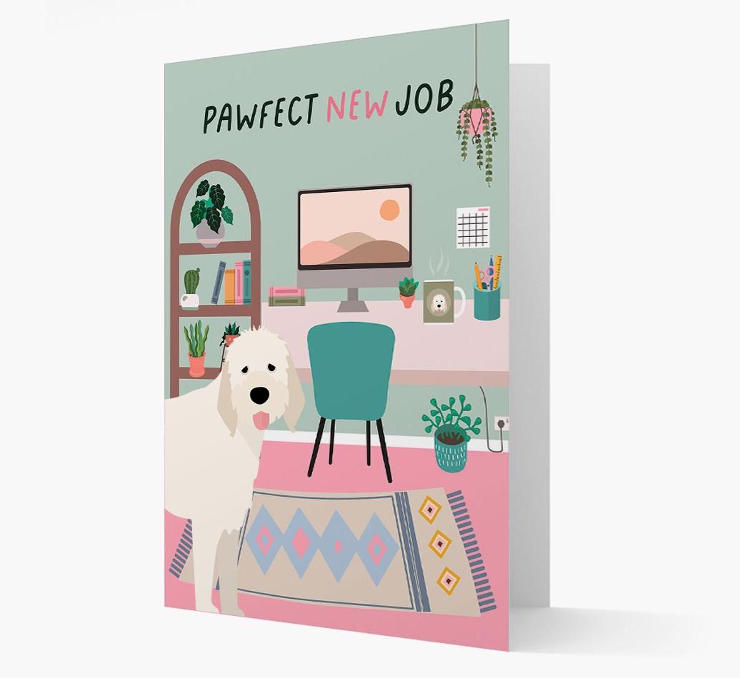 Pawfect New Job: Personalized {breedFullName} Card