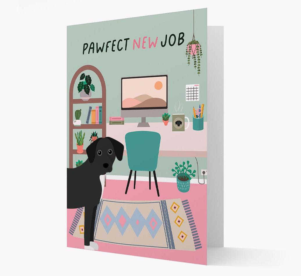 Pawfect New Job: Personalized {breedFullName} Card