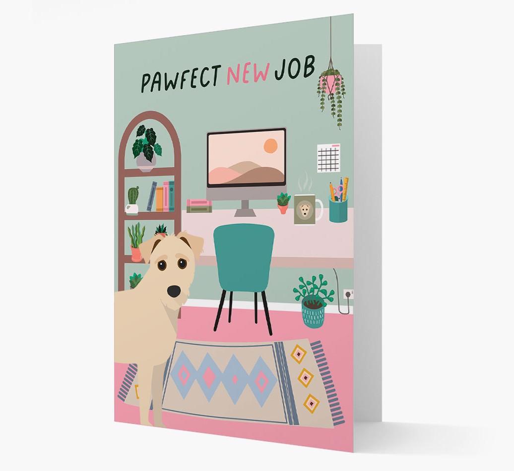 Pawfect New Job: Personalized {breedFullName} Card