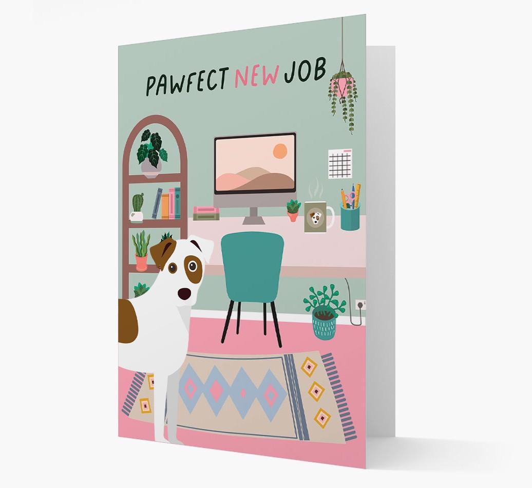 Pawfect New Job: Personalized {breedFullName} Card