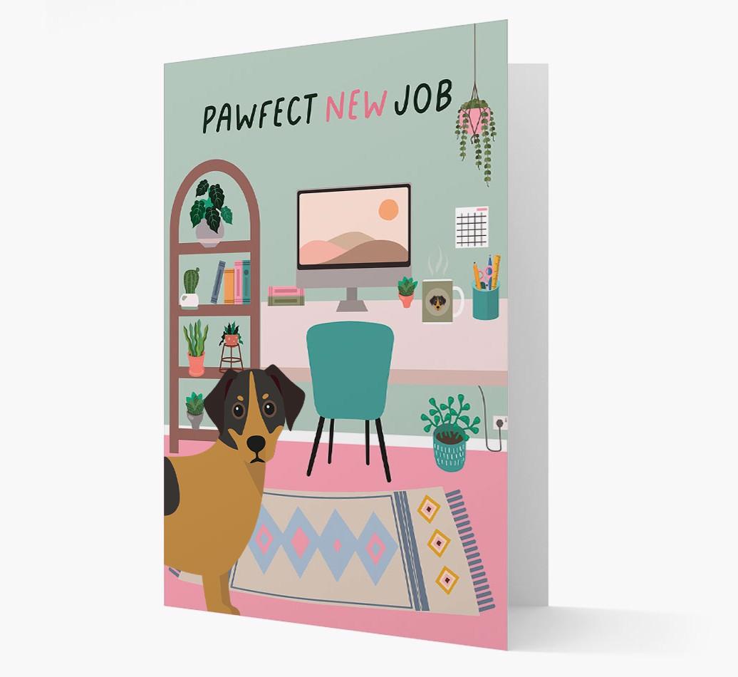 Pawfect New Job: Personalized {breedFullName} Card