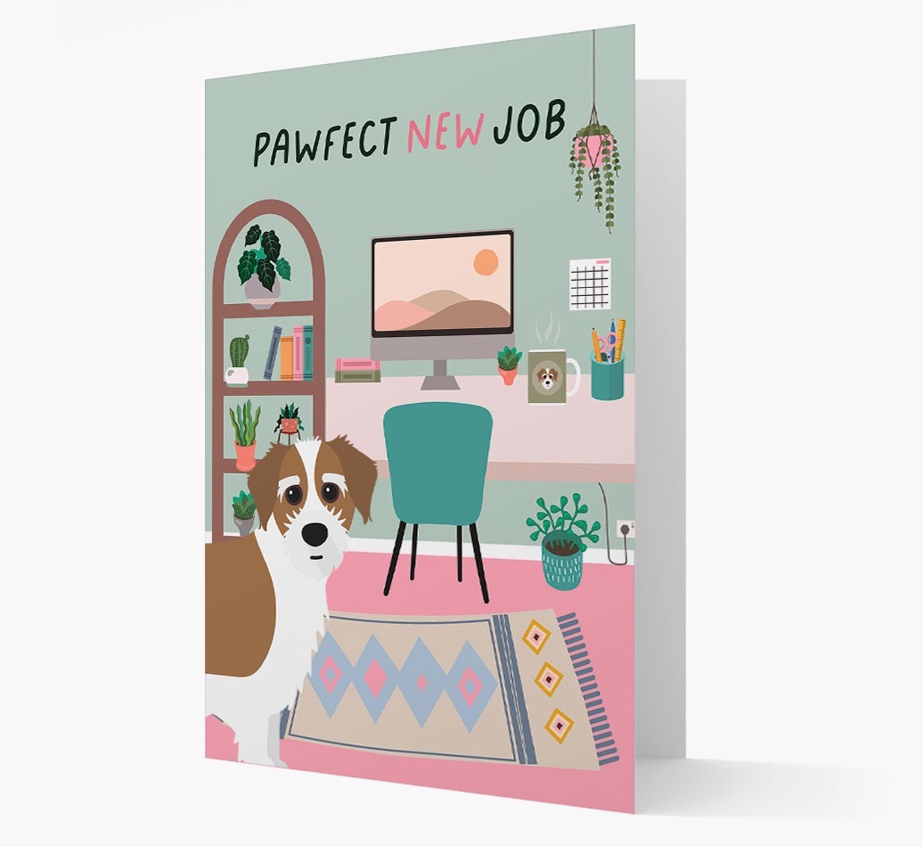 Pawfect New Job: Personalized {breedFullName} Card