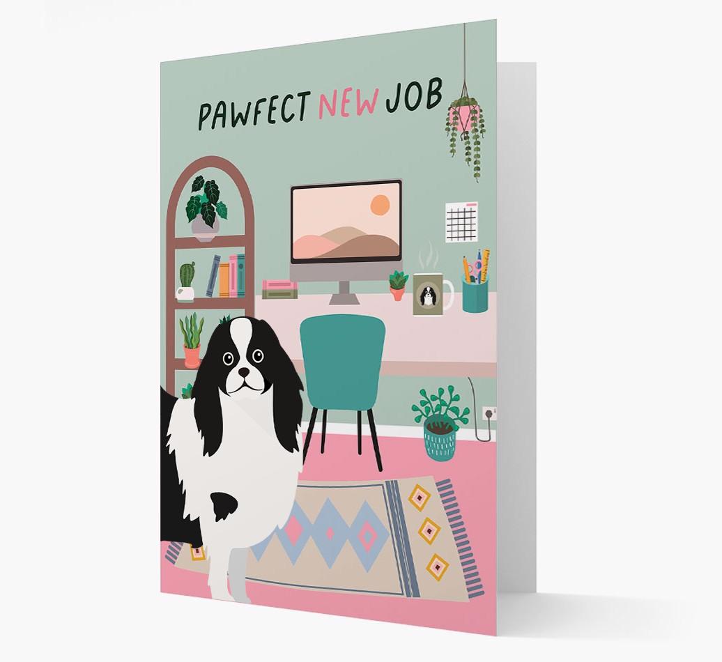 Pawfect New Job: Personalized {breedFullName} Card