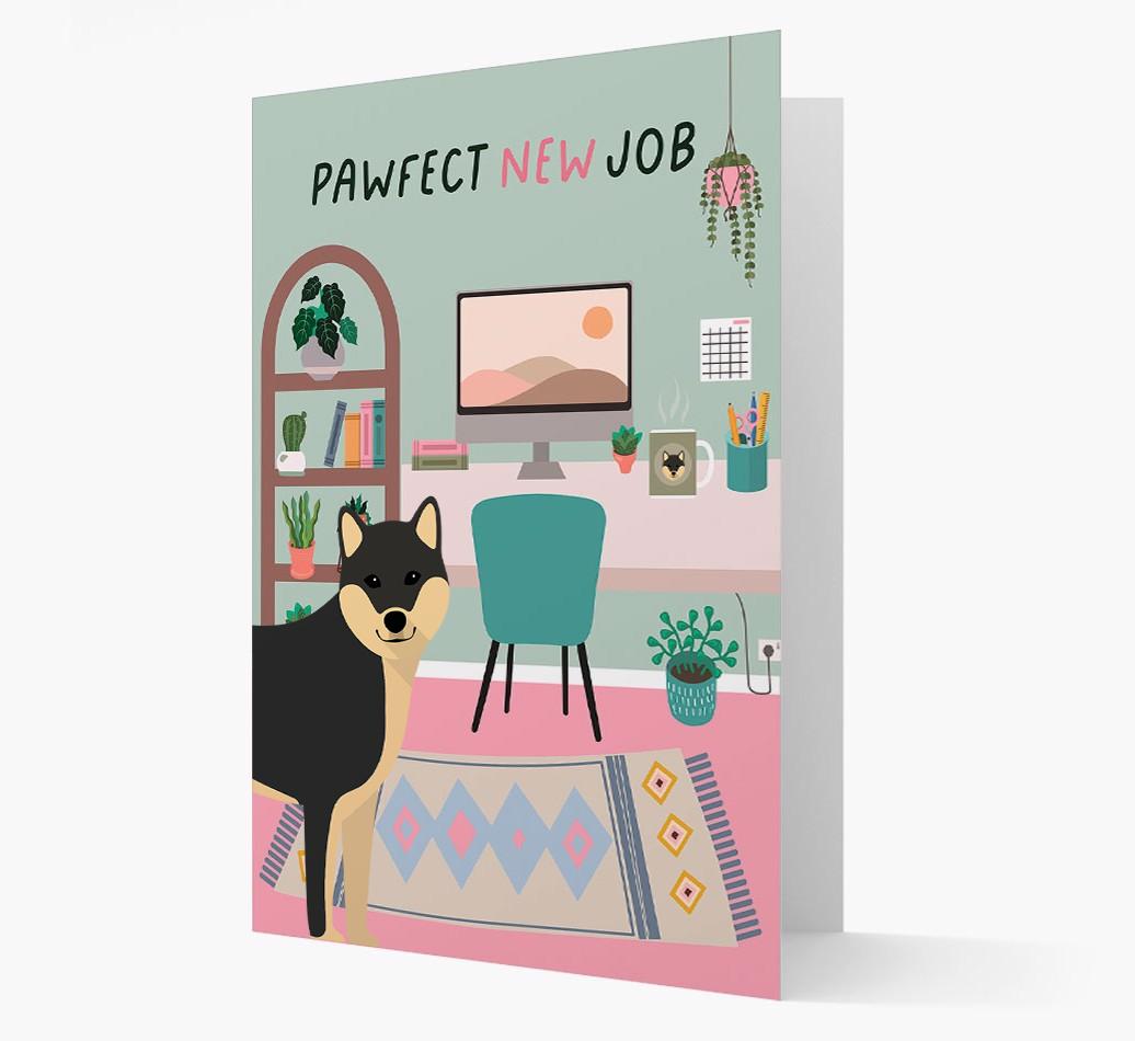 Pawfect New Job: Personalized {breedFullName} Card