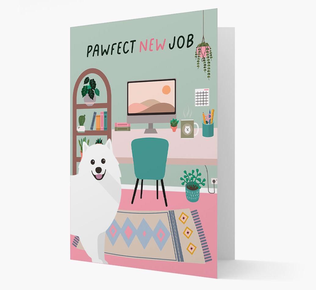 Pawfect New Job: Personalized {breedFullName} Card
