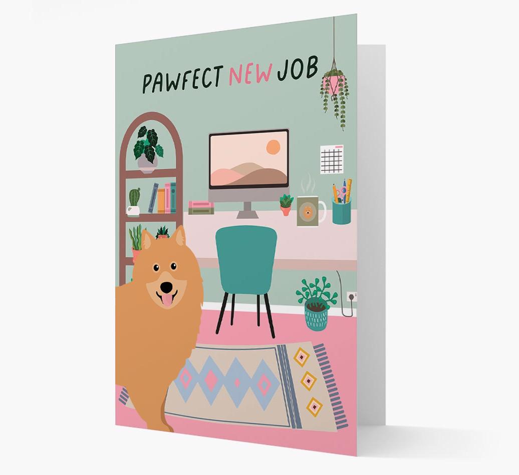 Pawfect New Job: Personalized {breedFullName} Card