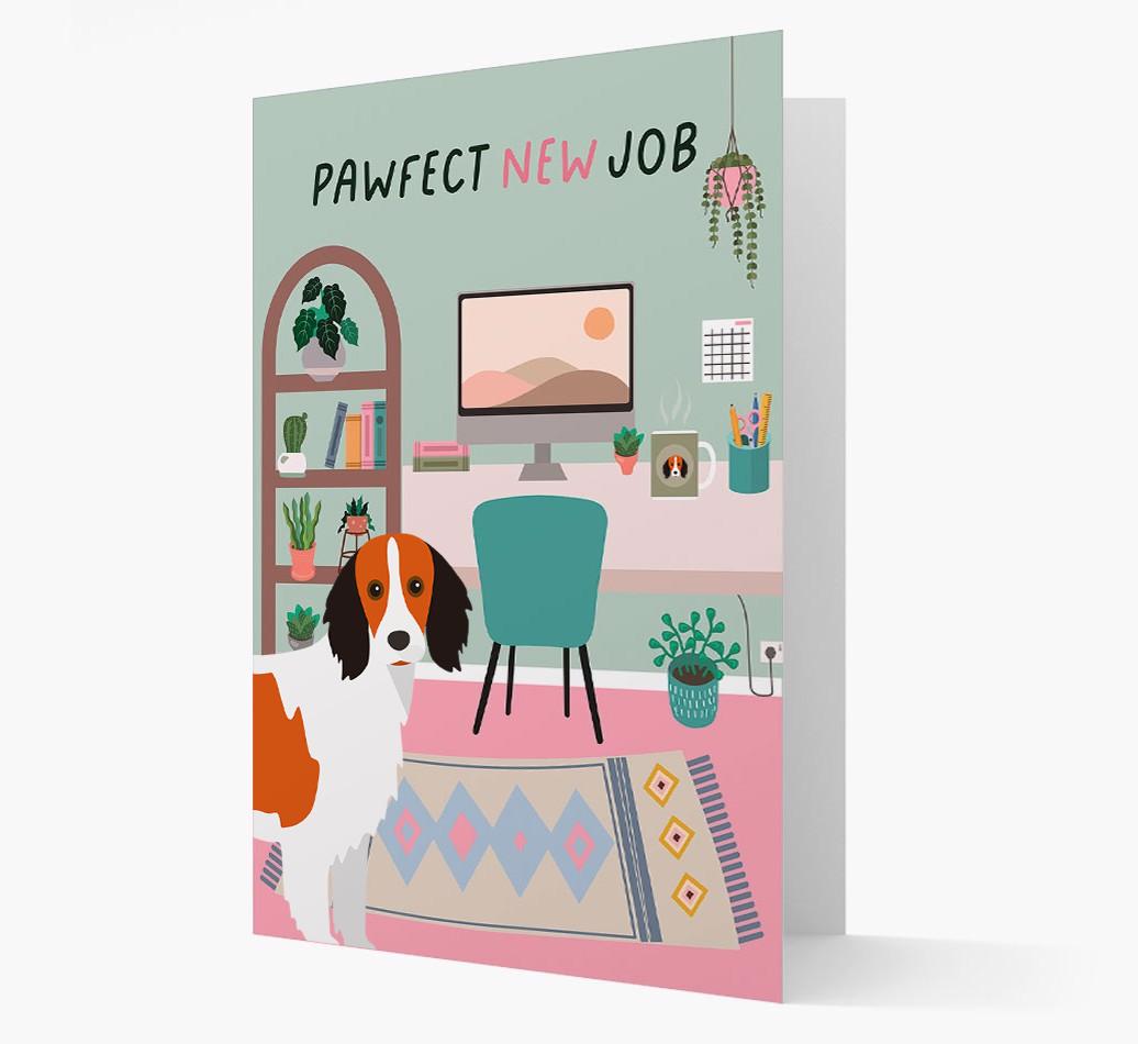 Pawfect New Job: Personalized {breedFullName} Card