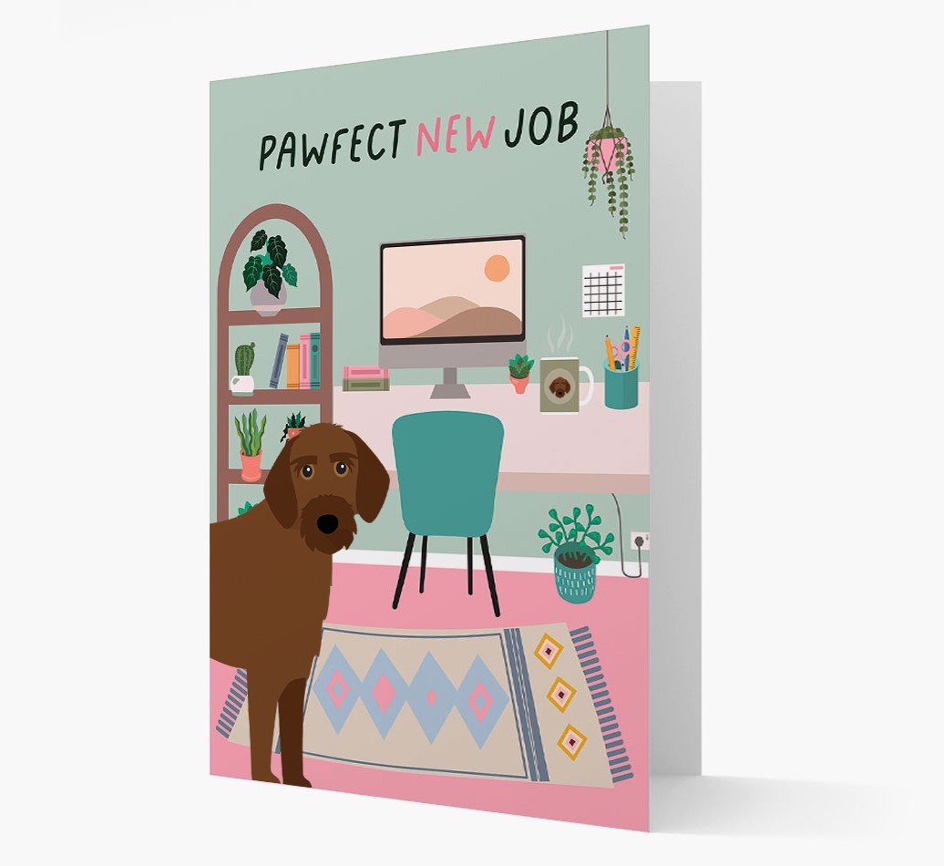 Pawfect New Job: Personalized {breedFullName} Card