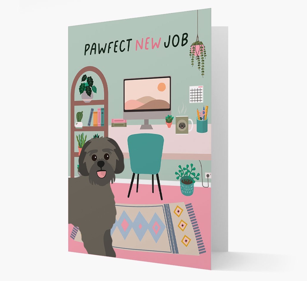 Pawfect New Job: Personalized {breedFullName} Card