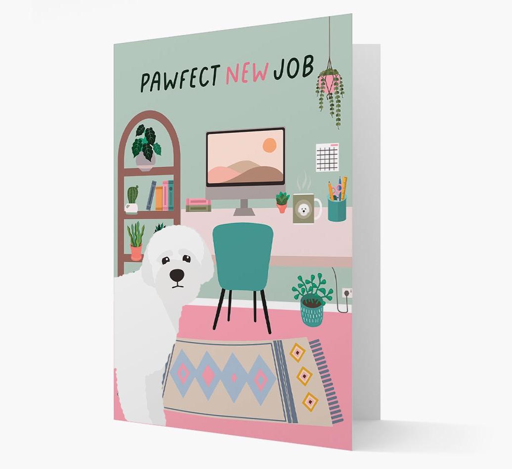 Pawfect New Job: Personalized {breedFullName} Card