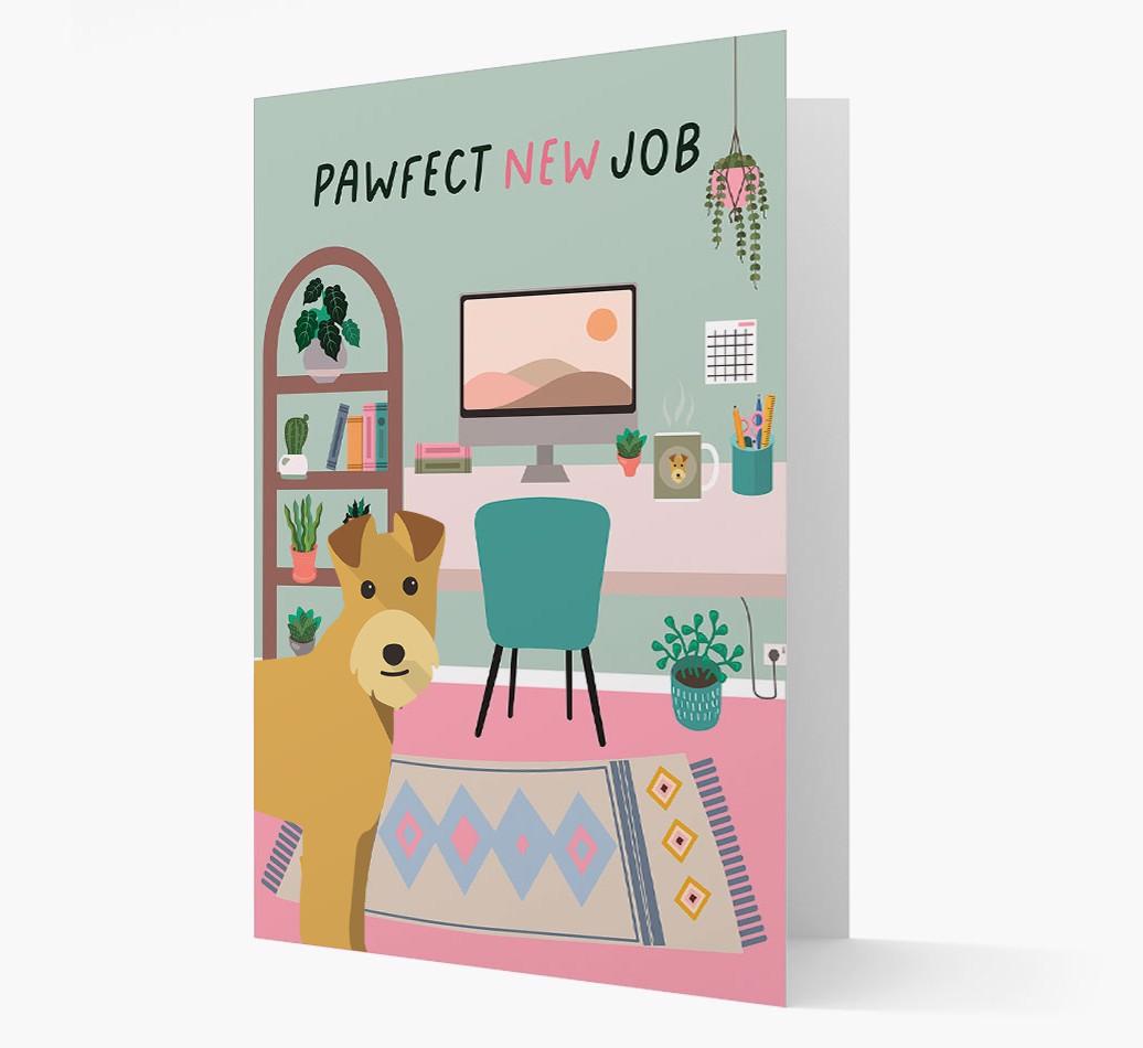 Pawfect New Job: Personalized {breedFullName} Card