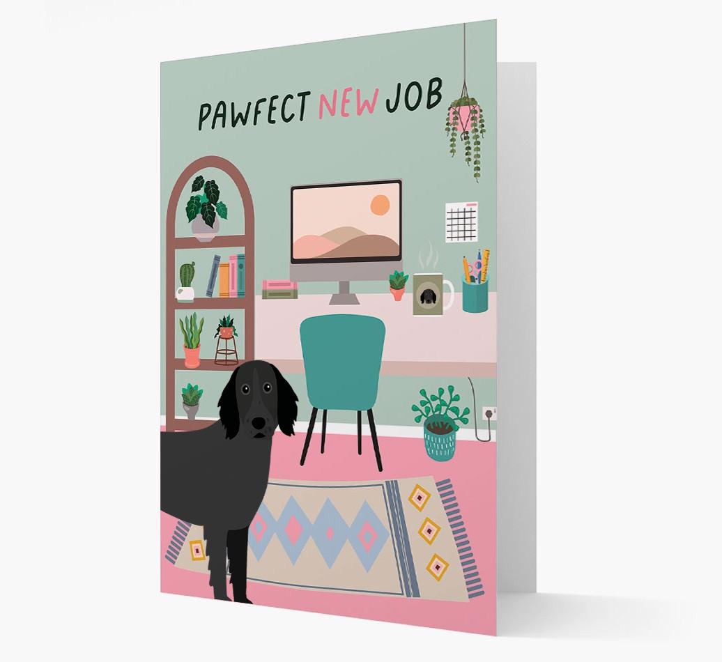 Pawfect New Job: Personalized {breedFullName} Card